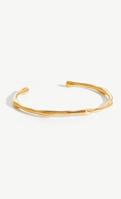 MOLTEN CUFF BRACELET - GOLD