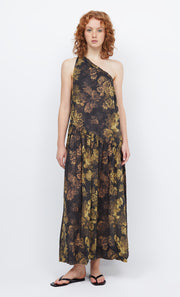 PALMER ASYM MAXI DRESS - JASPER FLORAL