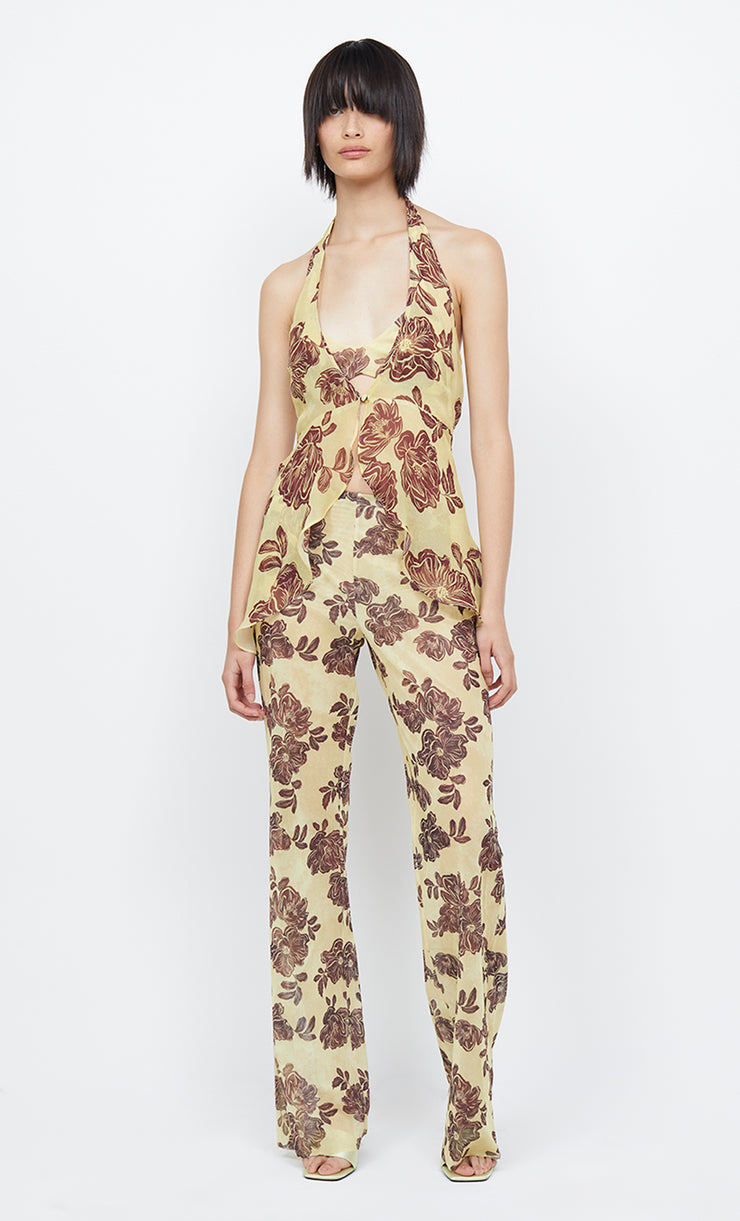 PRIYA PANT - CITRUS PLUM FLORAL