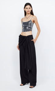 VENUS SEQUIN TANK - BLACK