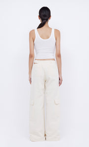 PHOENIX PANT - CREAM/BLACK