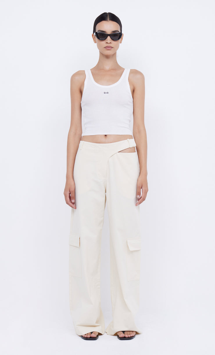 PHOENIX PANT - CREAM/BLACK