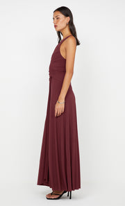 GRETA GOWN - CHERRY COLA