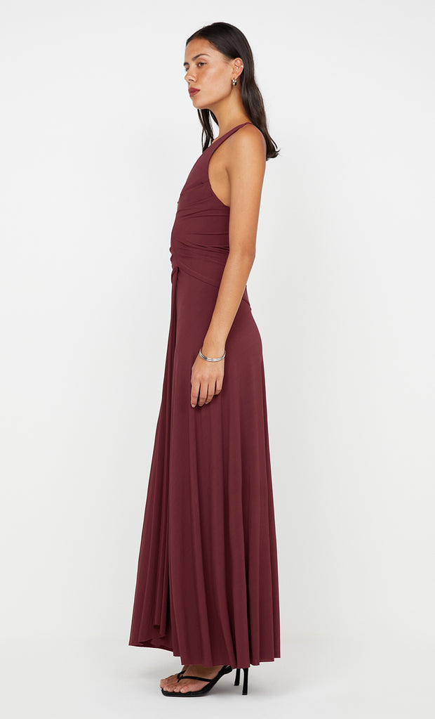 GRETA GOWN - CHERRY COLA