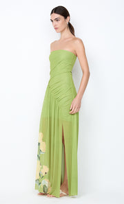 CITRINA STRAPLESS DRESS - ANIYA FLORAL