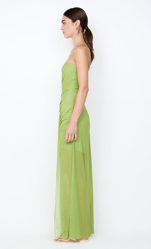 CITRINA STRAPLESS DRESS - ANIYA FLORAL