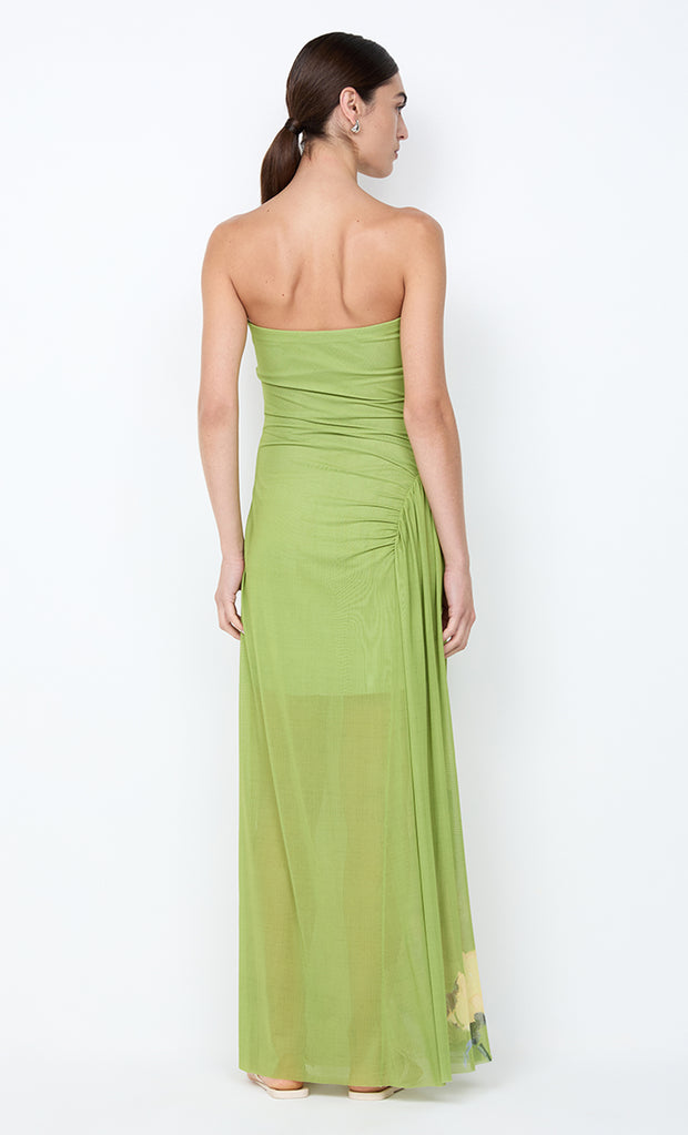 CITRINA STRAPLESS DRESS - ANIYA FLORAL