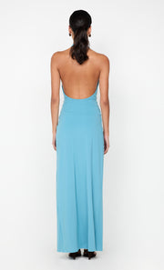 TILLIE DRAPE MAXI DRESS - DEEP SEAFOAM