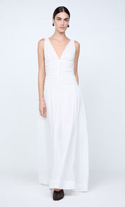 MARLOWE MAXI DRESS - WHITE