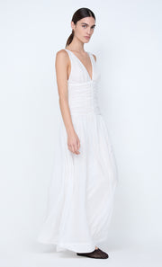 MARLOWE MAXI DRESS - WHITE
