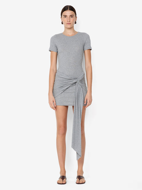 KLEO MINI DRESS - GREY MARLE
