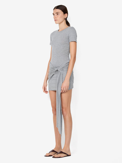 KLEO MINI DRESS - GREY MARLE