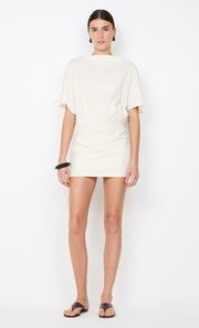 JOLENE MINI DRESS - IVORY