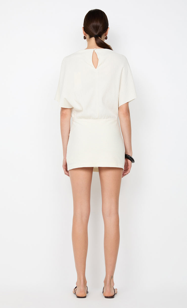 JOLENE MINI DRESS - IVORY