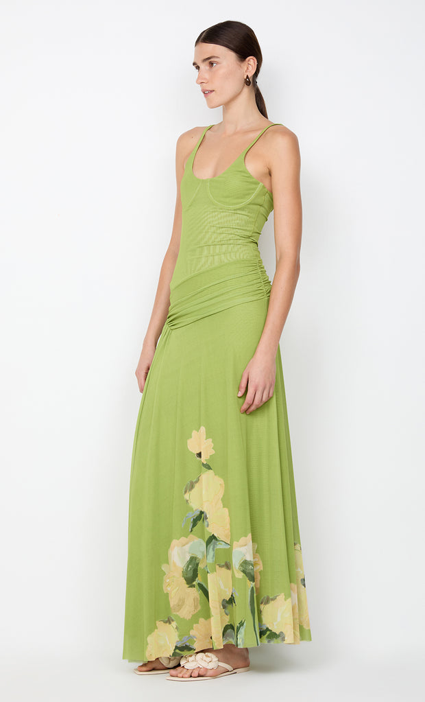 CITRINA MAXI DRESS - ANIYA FLORAL