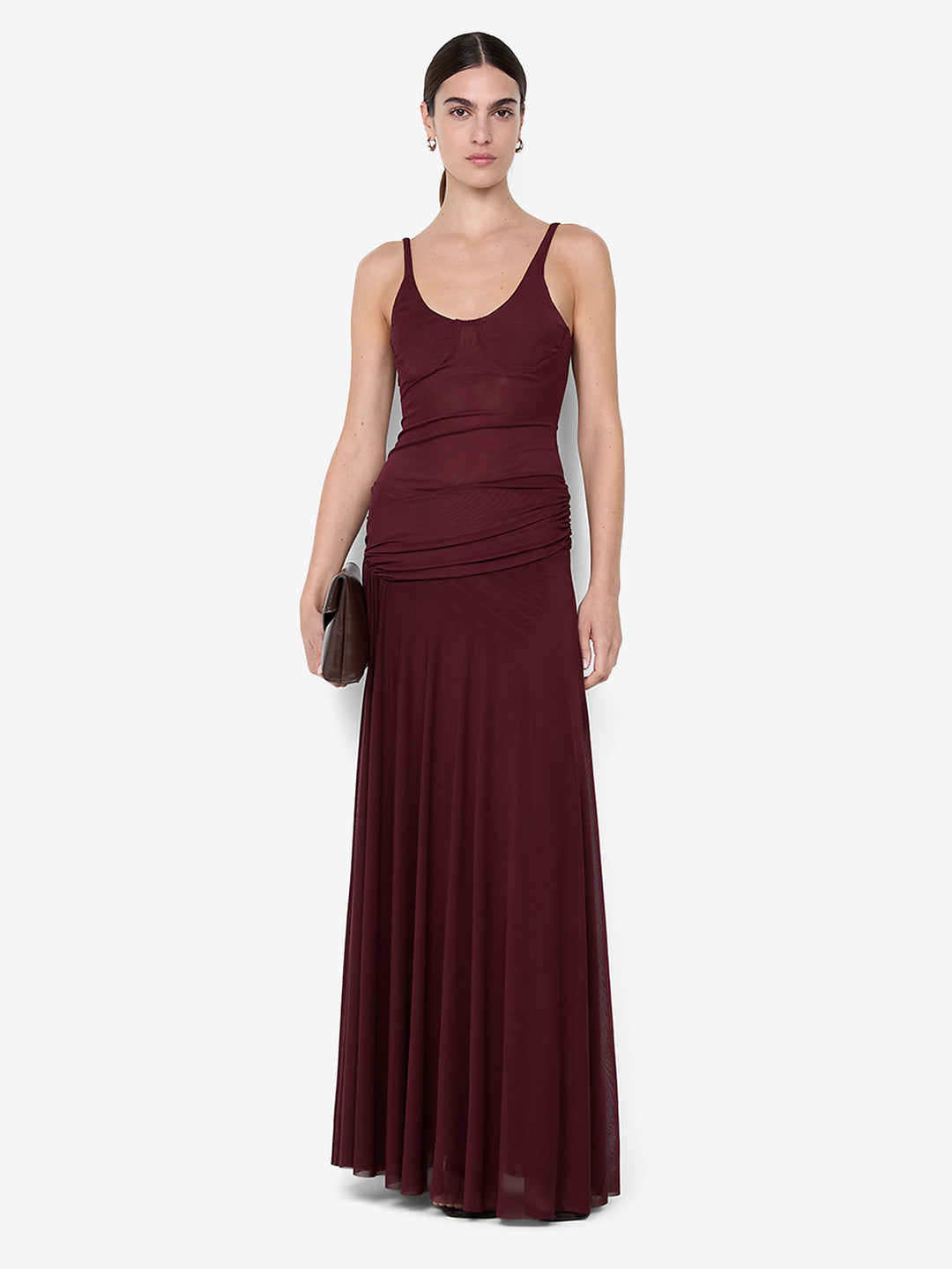CITRINA MAXI DRESS - PLUM