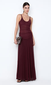 CITRINA MAXI DRESS - PLUM