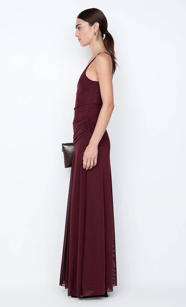 CITRINA MAXI DRESS - PLUM