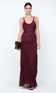 CITRINA MAXI DRESS - PLUM