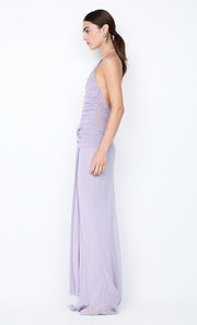 DELILAH HALTER MAXI DRESS - WISTERIA