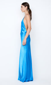 ARIAHN MAXI DRESS - MID BLUE