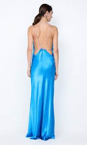 ARIAHN MAXI DRESS - MID BLUE