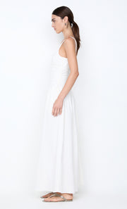 REID ASYM MAXI DRESS - IVORY