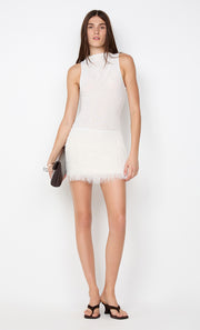 FINLEY MINI DRESS - WHITE