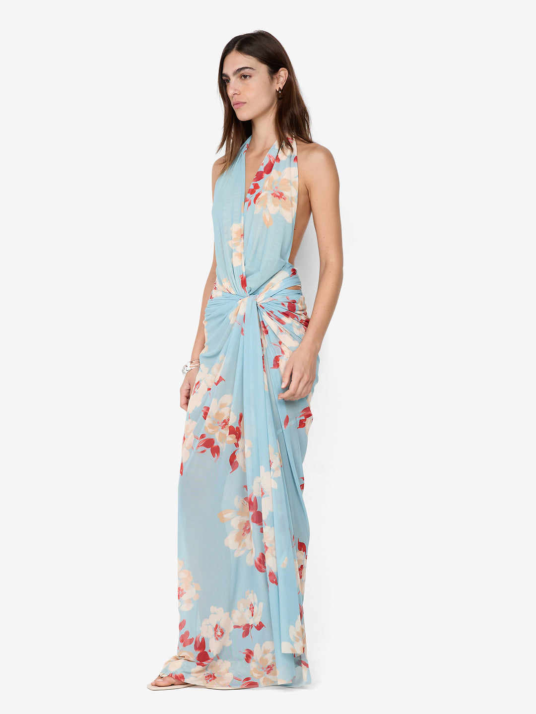 CALLIOPE DRAPE MAXI DRESS - SONARA FLORAL