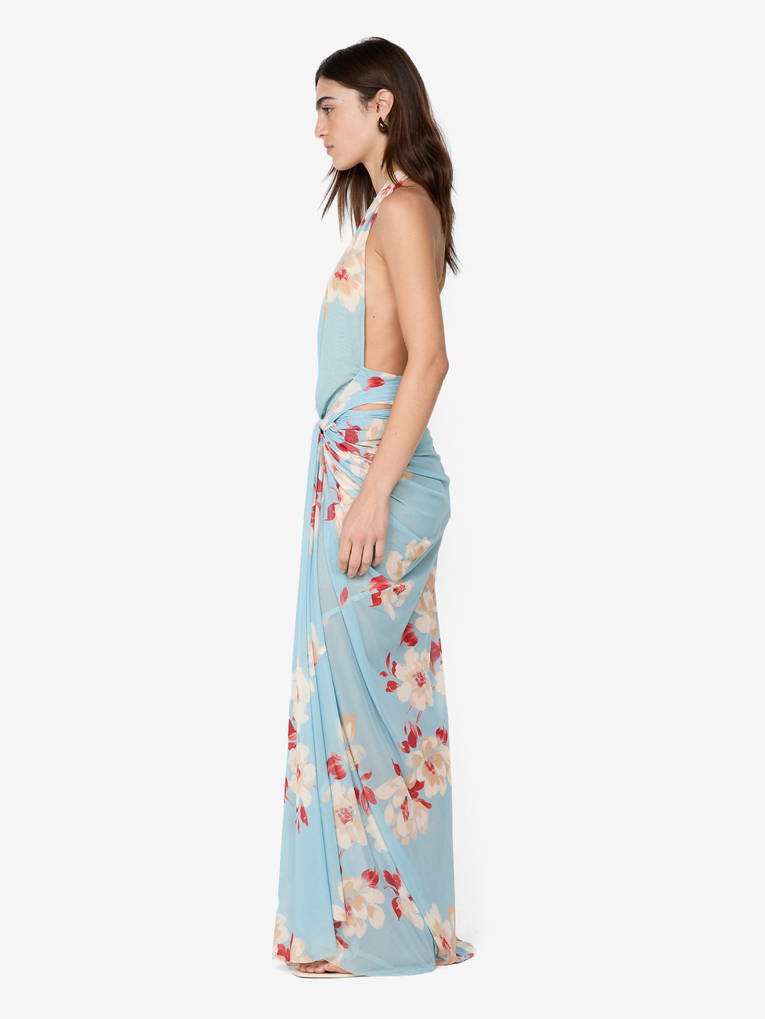 CALLIOPE DRAPE MAXI DRESS - SONARA FLORAL