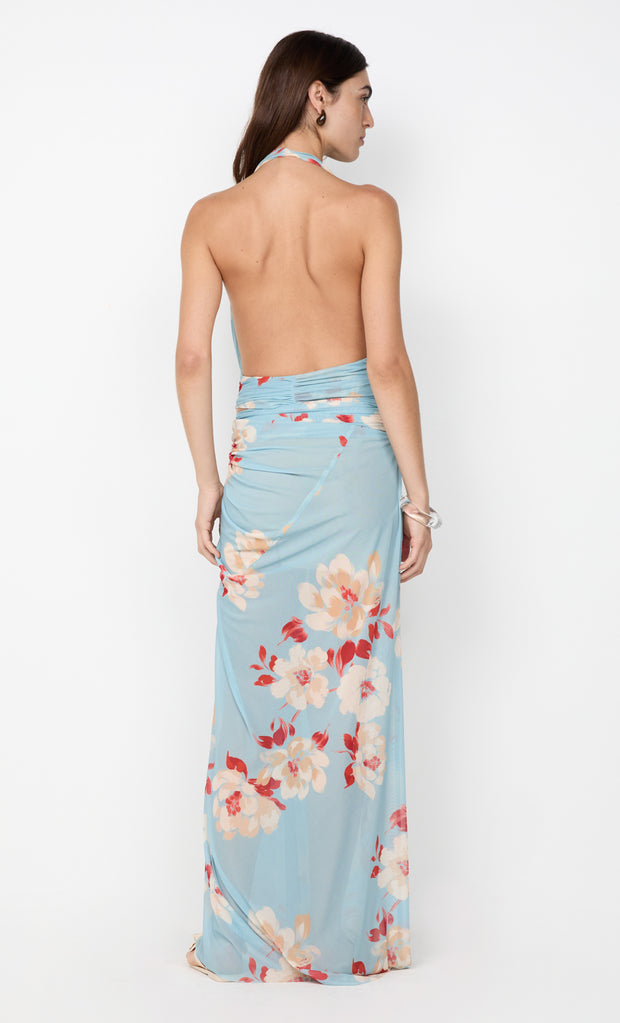 CALLIOPE DRAPE MAXI DRESS - SONARA FLORAL