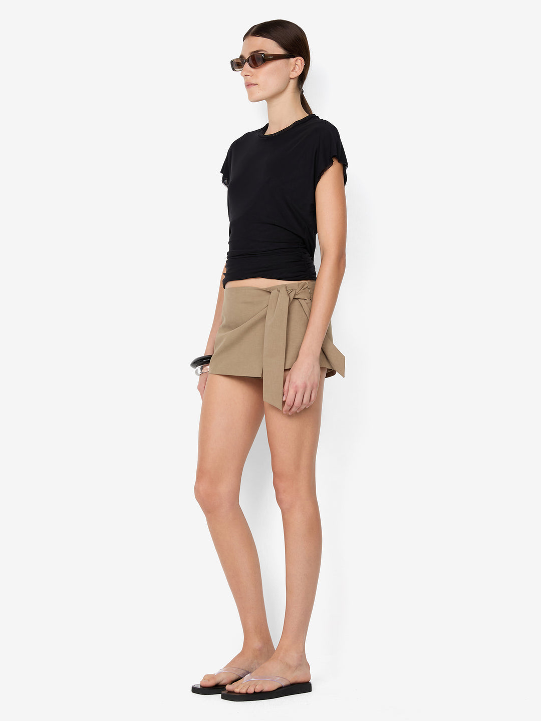 BOWEN SKORT - OLIVE