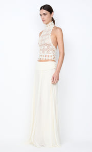 ANIA HALTER TOP - IVORY