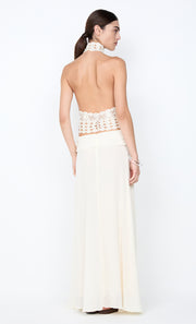 ANIA HALTER TOP - IVORY