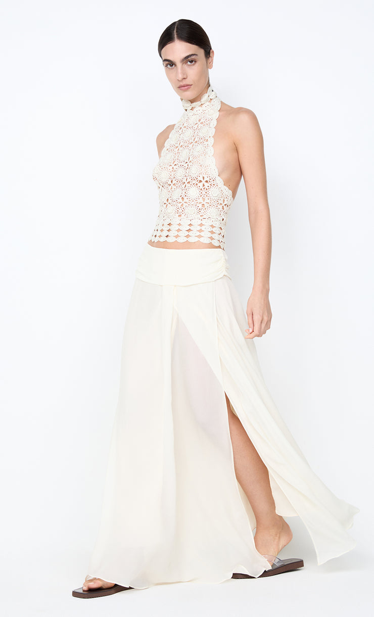 AURELIA MAXI SKIRT - IVORY