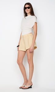 CLEMENTINE BATWING TOP - VANILLA