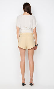 CLEMENTINE BATWING TOP - VANILLA