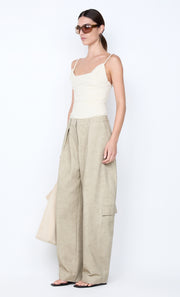 SIA UTILITY PANT - TAUPEE
