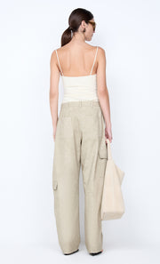 SIA UTILITY PANT - TAUPEE
