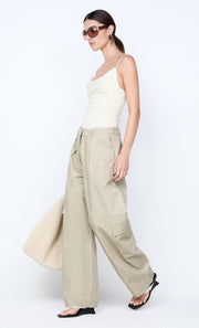 SIA UTILITY PANT - TAUPEE