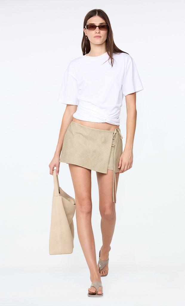 SIA SKORT - TAUPEE