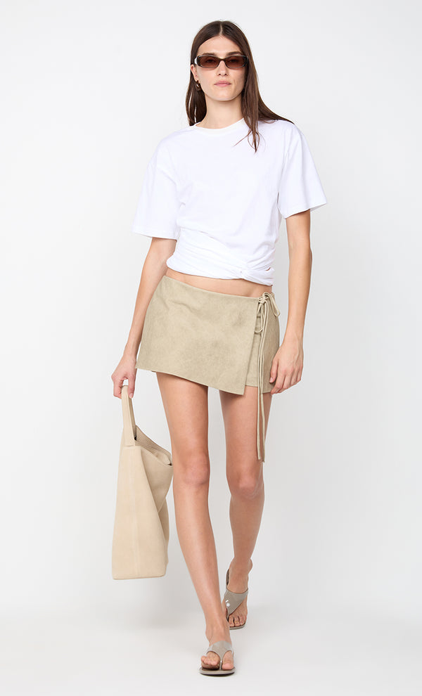 SIA SKORT - TAUPEE