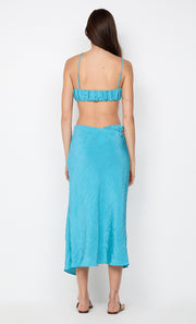 ODESSA ASYM TOP - DEEP SEAFOAM