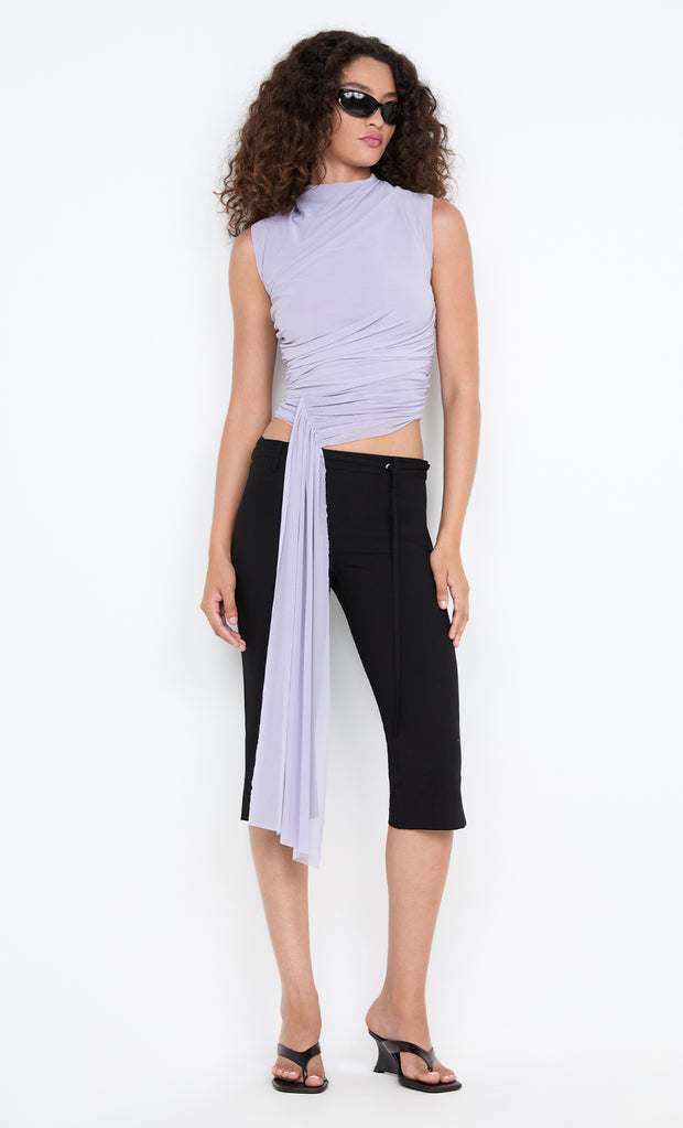 CONNI ASYM TOP - WISTERIA