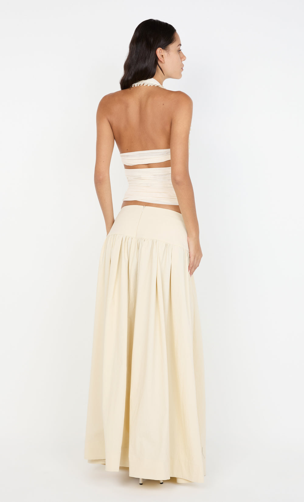 DANTE MAXI SKIRT - BUTTERCREAM