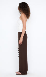 LUCIE PANT - DARK CHOCOLATE