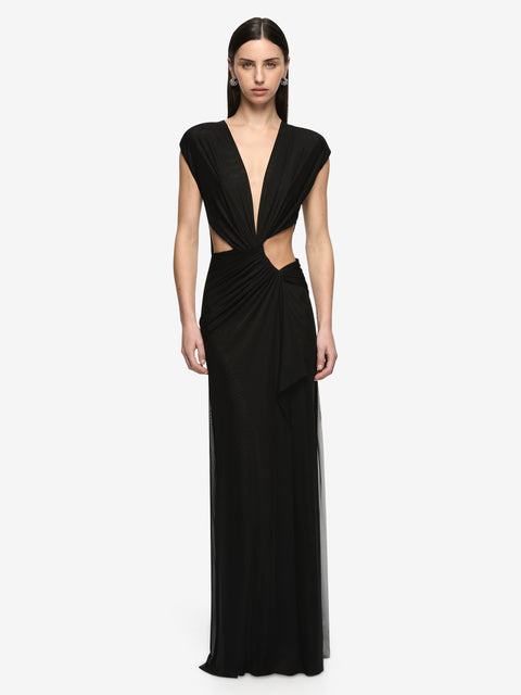 ODEA MAXI DRESS - BLACK