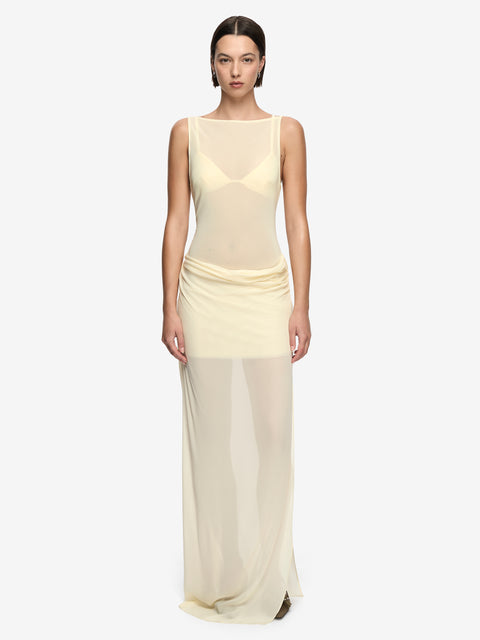CLARA MAXI DRESS - LIMONCELLO