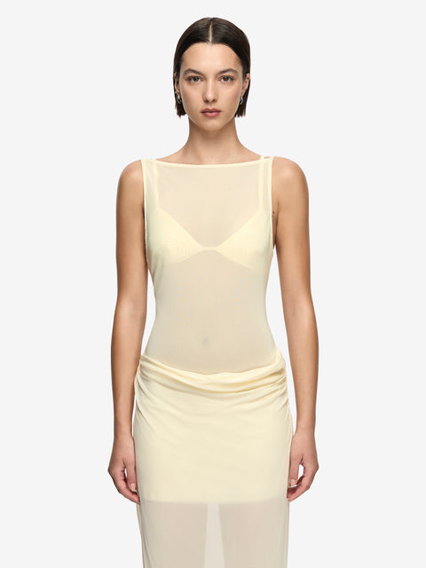 CLARA MAXI DRESS - LIMONCELLO