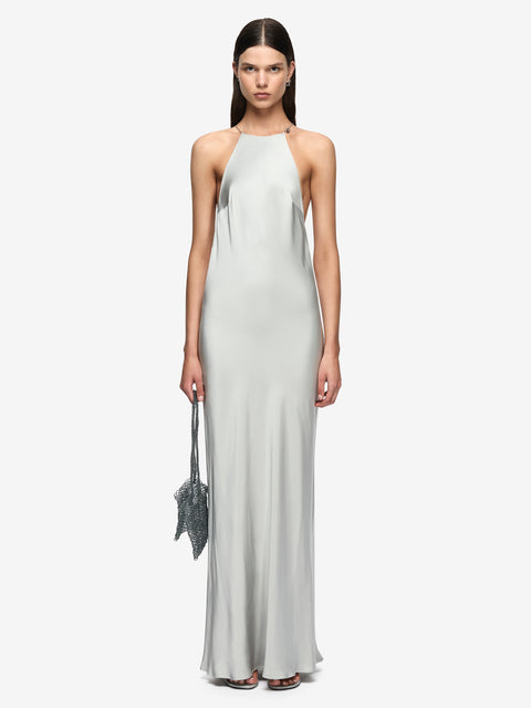 NALU MAXI DRESS - SILVER